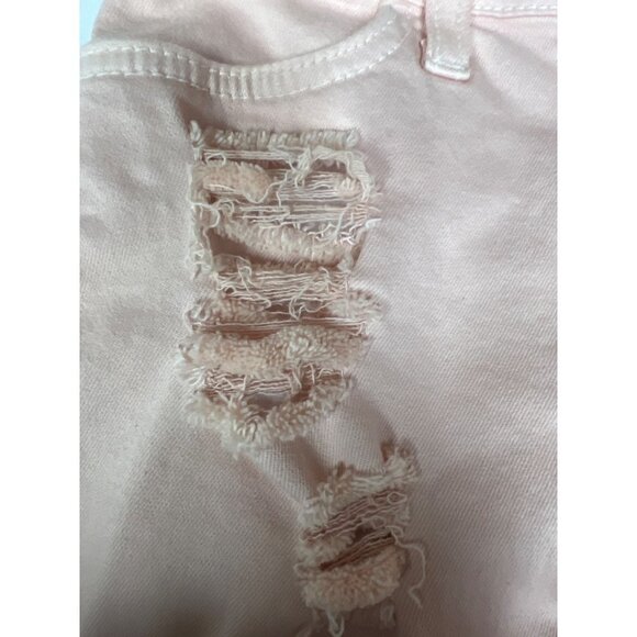 AKIRA Chicago Pink Distressed Cut Off Stretch Shorts Women's Size Small - Picture 10 of 10